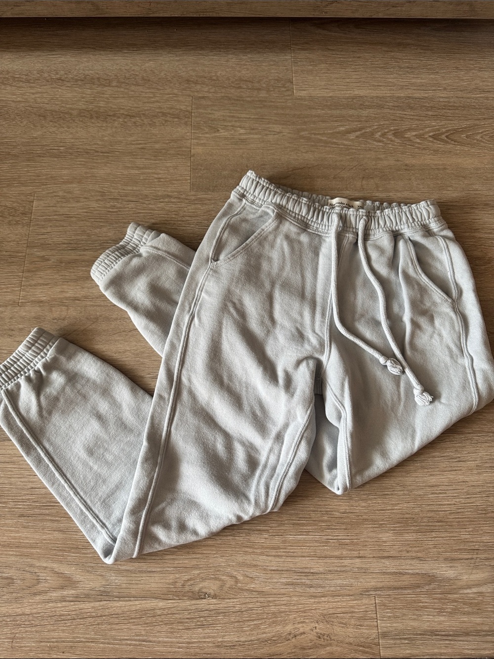 Abercrombie Light Blue Joggers